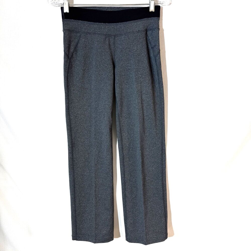 Tek Gear Shapewear Bootcut Yoga Pants Women’s Short Gray Athletic Sporty - S